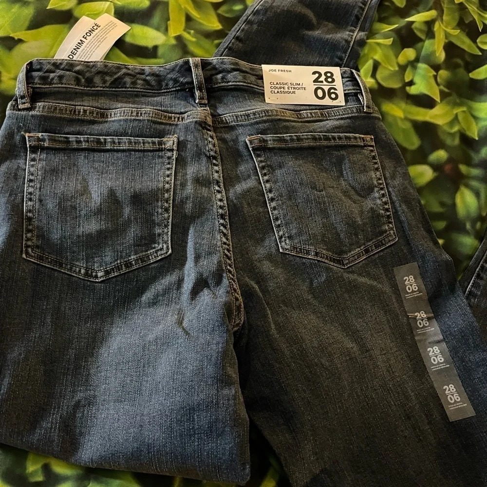 JOE Fresh Classic Slim Jeans, Size 28, NWT - Picture 2 of 7